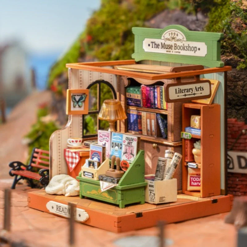 Rolife DIY House Mini Series DS040 The Muse Bookshop