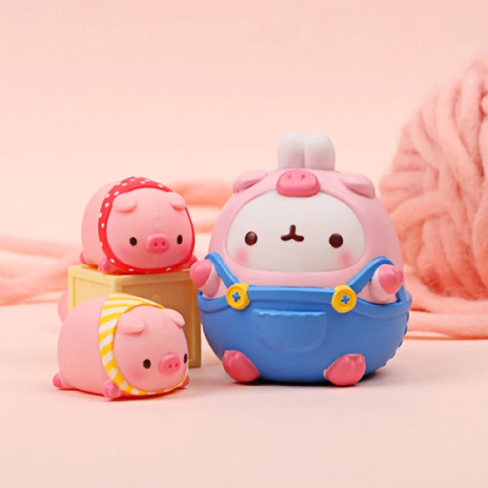 Molang Fairy Tales Series The Three Little Pigs 3 Set