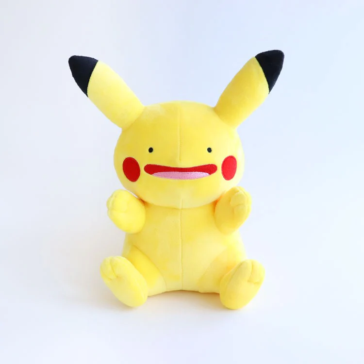 Pokemon Regular 10" Ditto Face Pikachu Sitting