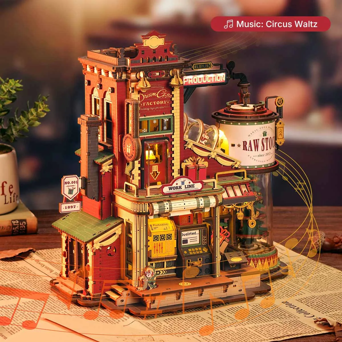 ROKR Magic Amusement Park EAB01 Dream Gift Factory