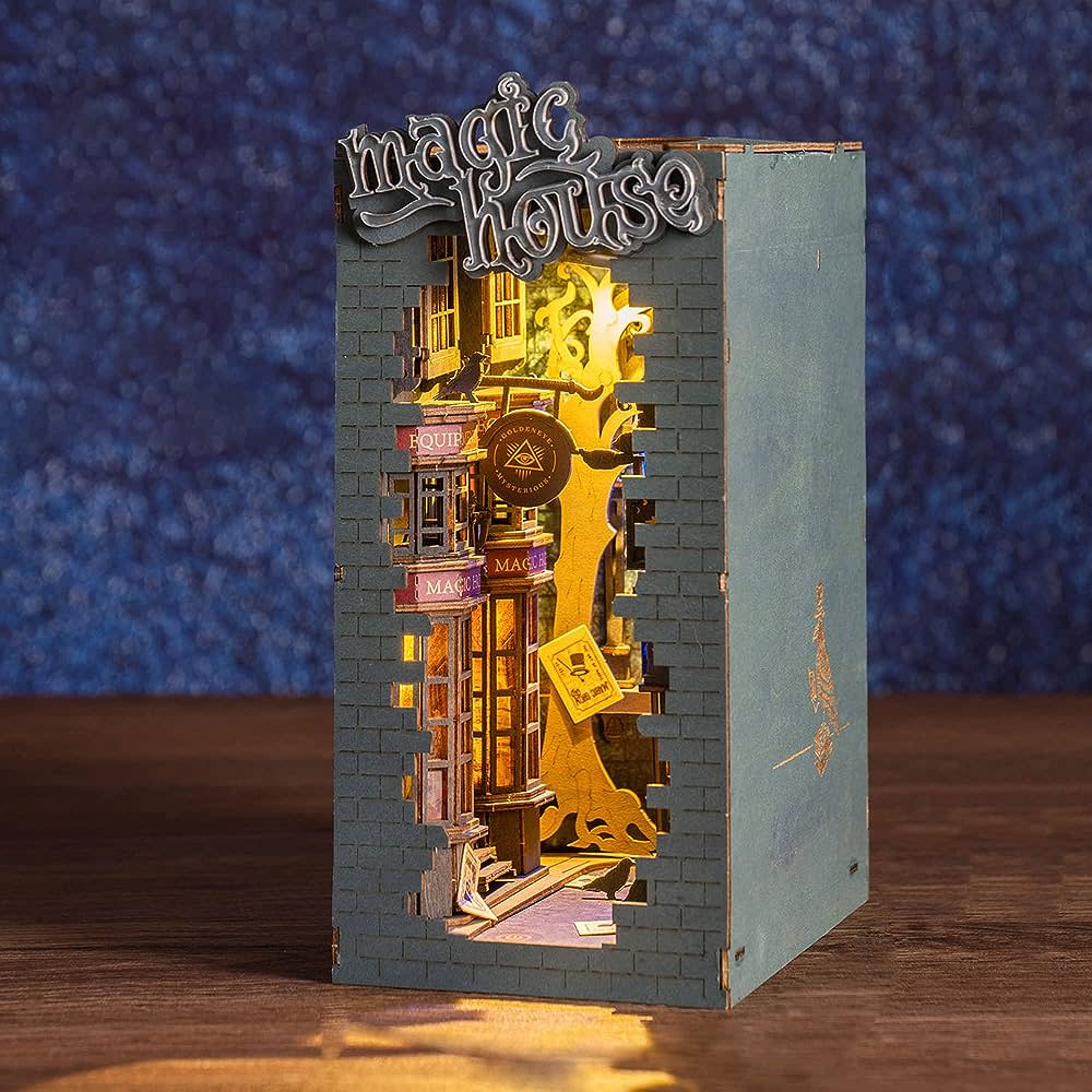 Rolife DIY House Book Nook Series TGB03 Magic House