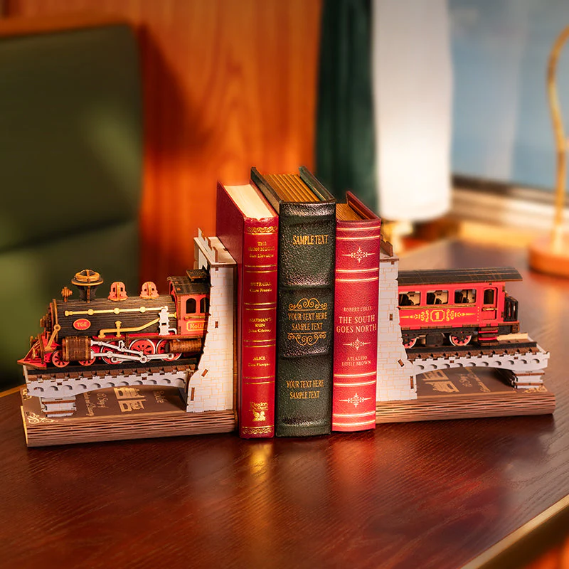 Rolife DIY House Book Nook Series TGE01 Century Train