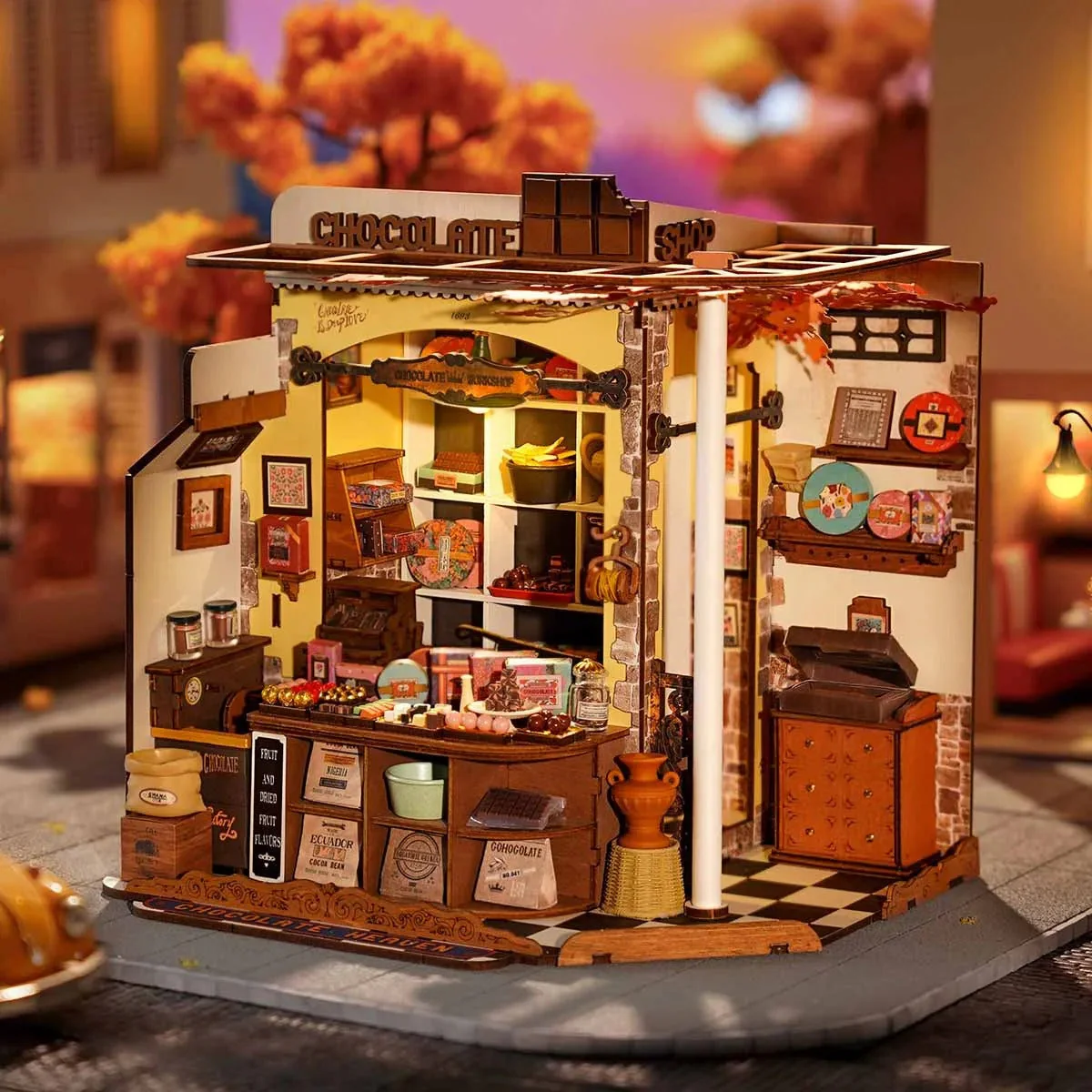 Rolife DIY House Market Series DG174 Henry's Chocolate