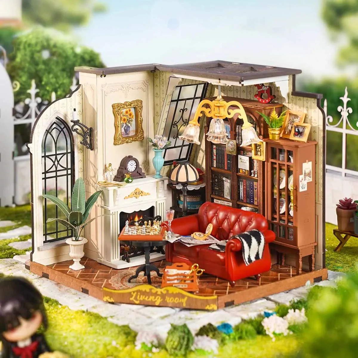 Rolife DIY House Market Series DG175 Catherine's Living Room