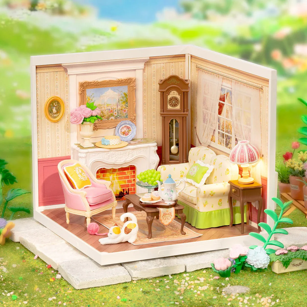Rolife DIY House Super Store Series DW023 Holiday Tea Time