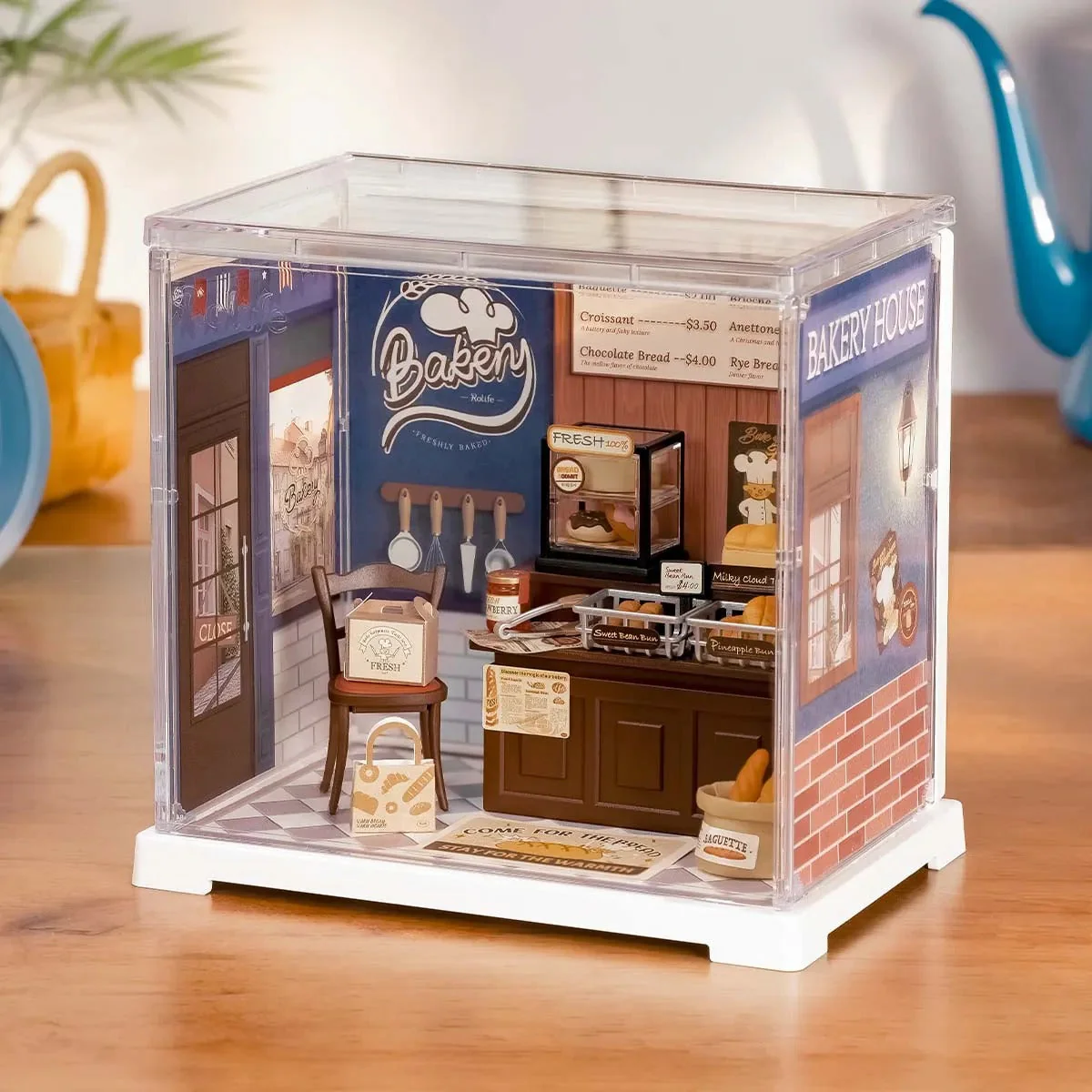 Rolife DIY House Super Store Series DWS03B Butter Bakery House