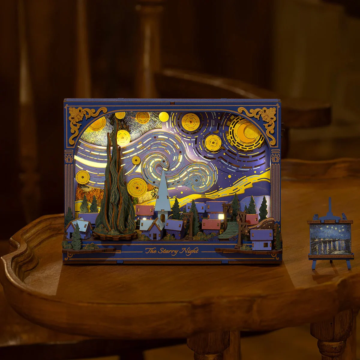 Rolife Rowood Flower Series TH003 The Starry Night