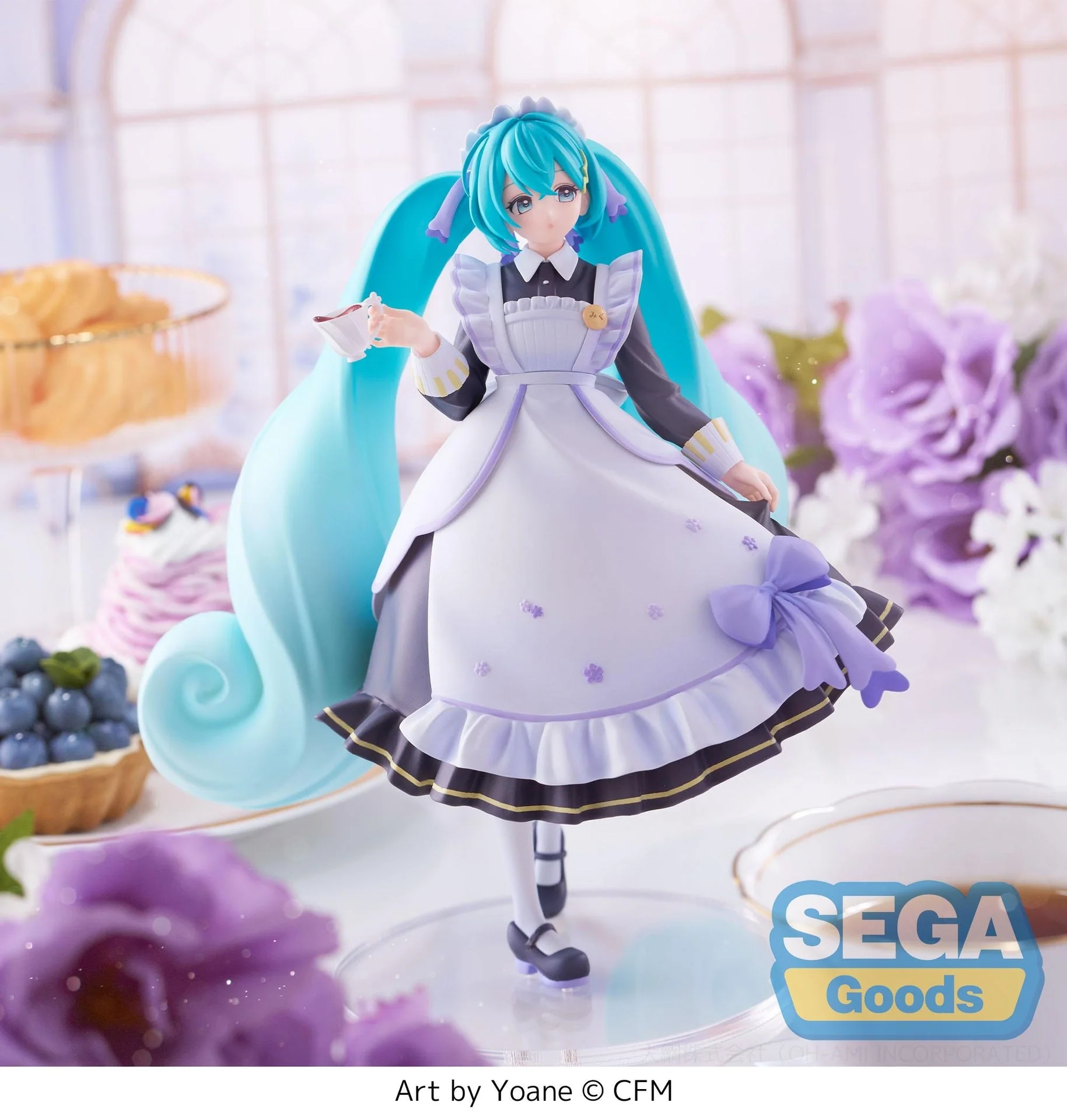 Sega Hatsune Miku Luminasta Hatsune Miku Classical Maid Ver.